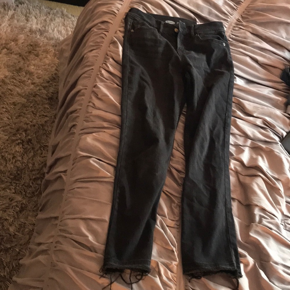 Straight ankle jeans